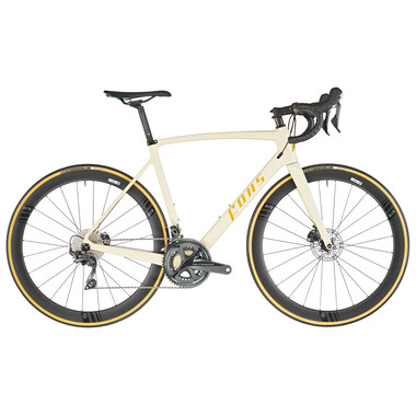 Vélo de Course FONS STRADA DISCO CARBON PRO DISC Shimano Ultegra R8020 34/50 Femme Beige 2022 FONS Probikeshop 0